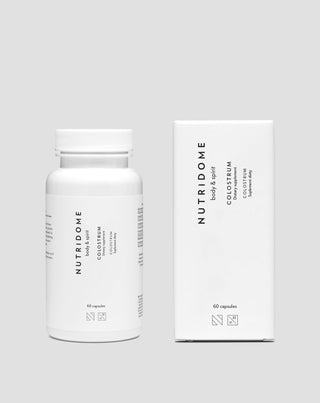 Colostrum 1000 mg/Tag für Immunität, Rindercolostrum mit Vitaminen und Mineralien Nutridome 60 Stk. - 3