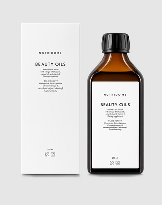 Trinkbare Öle für die Haut mit Omega-6 und Vitamin E Beauty Nutridome 250 ml - 5