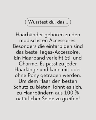 Seidenhaarband aus 100% Naturseide, flieder Twisty - 5