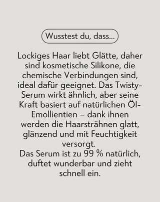 Serum für lockiges und splissiges Haar Twisty - 3