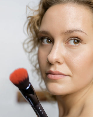 Foundation-Pinsel mit zwei Borstenlängen für Abdeckung Nr. 8 Say Make-up - 2