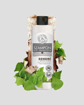 Teershampoo mit grüner Tonerde für fettiges Haar E-Fiore - 1
