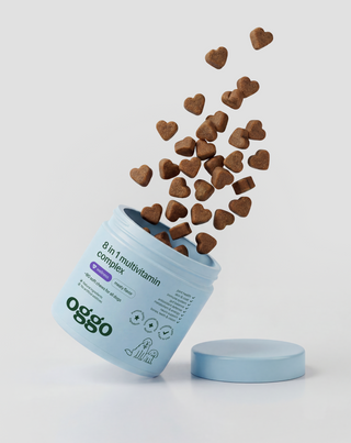 Multivitamin für Hunde 8 in 1 für Immunsystem, Fell und Vitalität Oggo 180 g - 4