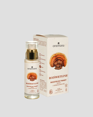 Leuchtender Booster mit Reishi-Adaptogenen und Orientana-Bergrose - 3