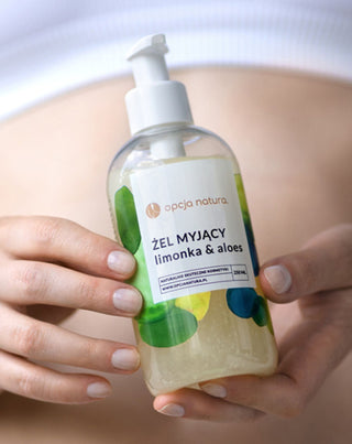 Duschgel für Körper und Gesicht Limette & Aloe 100% natürlich Opcja Natura_2 - 2