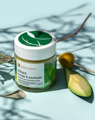 Körperbutter für trockene, geschädigte und sonnengebräunte Haut Mango & Avocado Opcja Natura_2 - 2