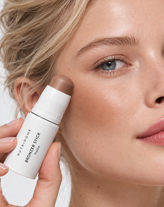 Bronzer-Stift für das Gesicht natürlicher sonnengeküsster Effekt und präzises Konturieren Praline Nutridome - 4