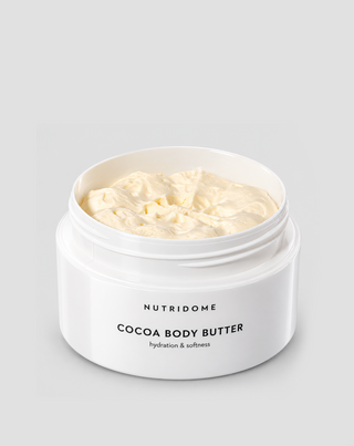 Kakaobutter für den Körper mit Ceramiden Natürlichen Ölen und Vitamin E Nutridome - 3