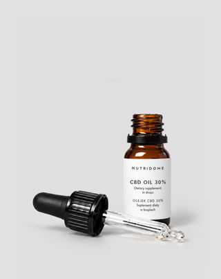 CBD-Öl 30% in Tropfen, Broad Spectrum ohne THC mit CBG und CBN Nutridome - 4