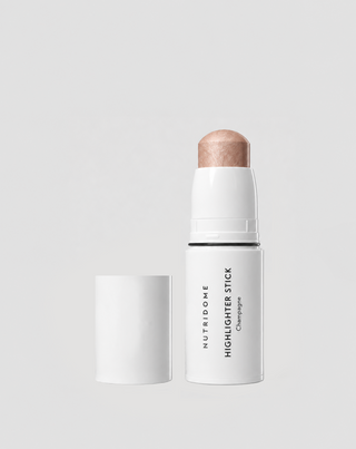 Highlighter im Stift für Gesicht und Körper, strahlender Glow und glättender Effekt, Champagne, Nutridome - 1