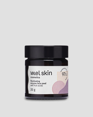 Mel Skin beleuchtet enzymatisches Gesichtspeeling mit Fruchtsäuren - 1