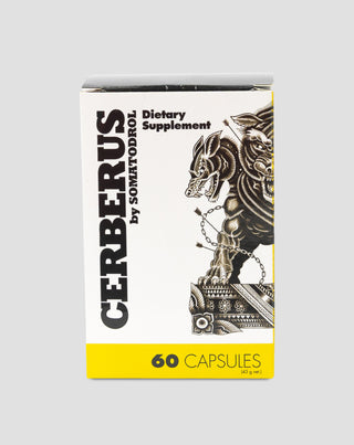 Cerberus Testosteron-Booster zur Beschleunigung der Muskelregeneration Iridium Labs 60 Kapseln - 1