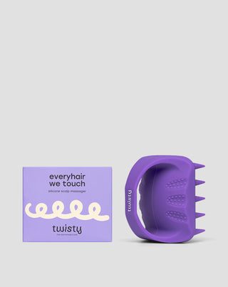 Twisty Soft Silikon Kopfhautmassagegerät zur Stimulierung der Mikrozirkulation - 6